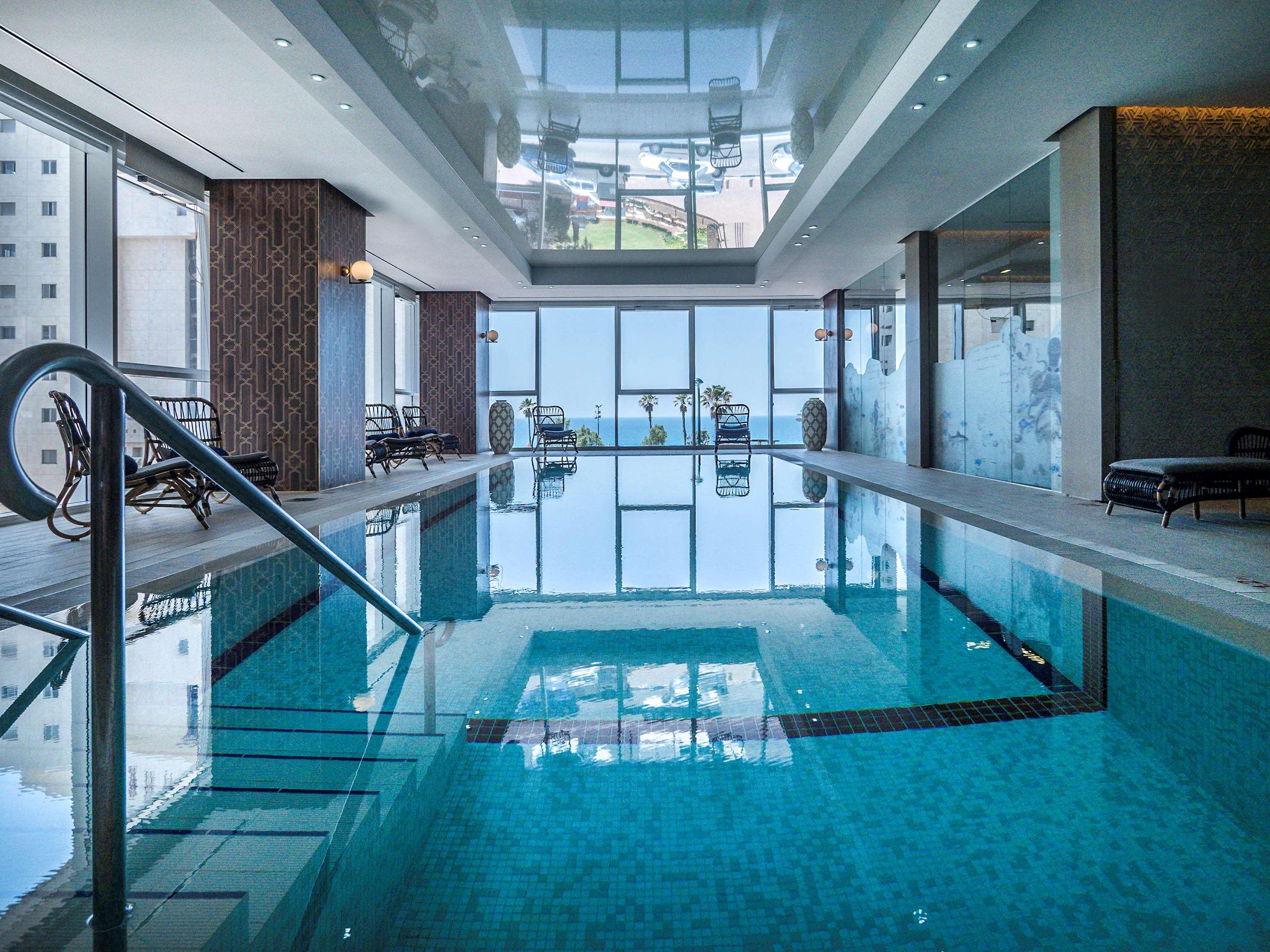 David Tower Hotel Netanya By Prima Hotels - 16 Years Plus Экстерьер фото The pool at the 1012