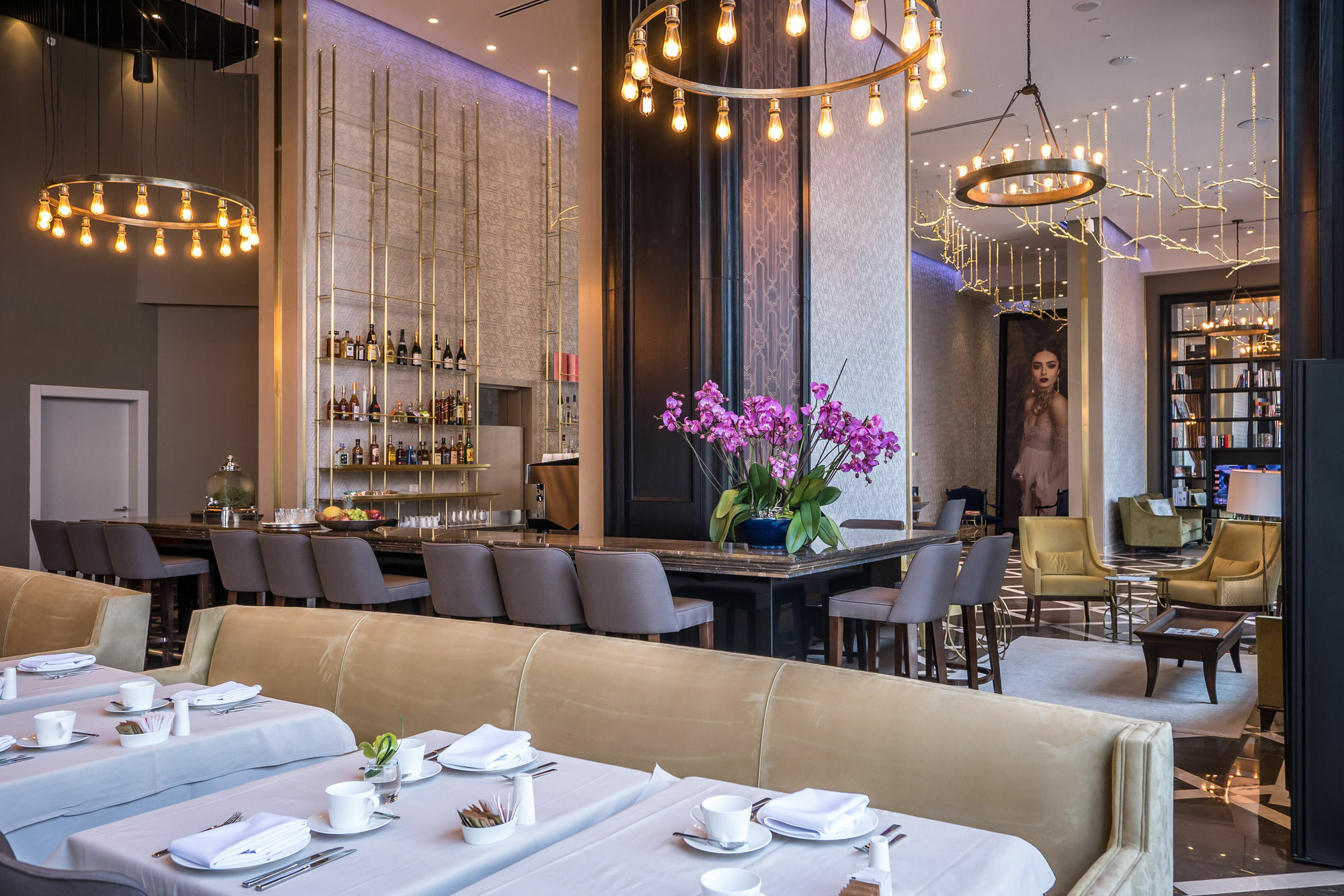 David Tower Hotel Netanya By Prima Hotels - 16 Years Plus Экстерьер фото The interior of the restaurant